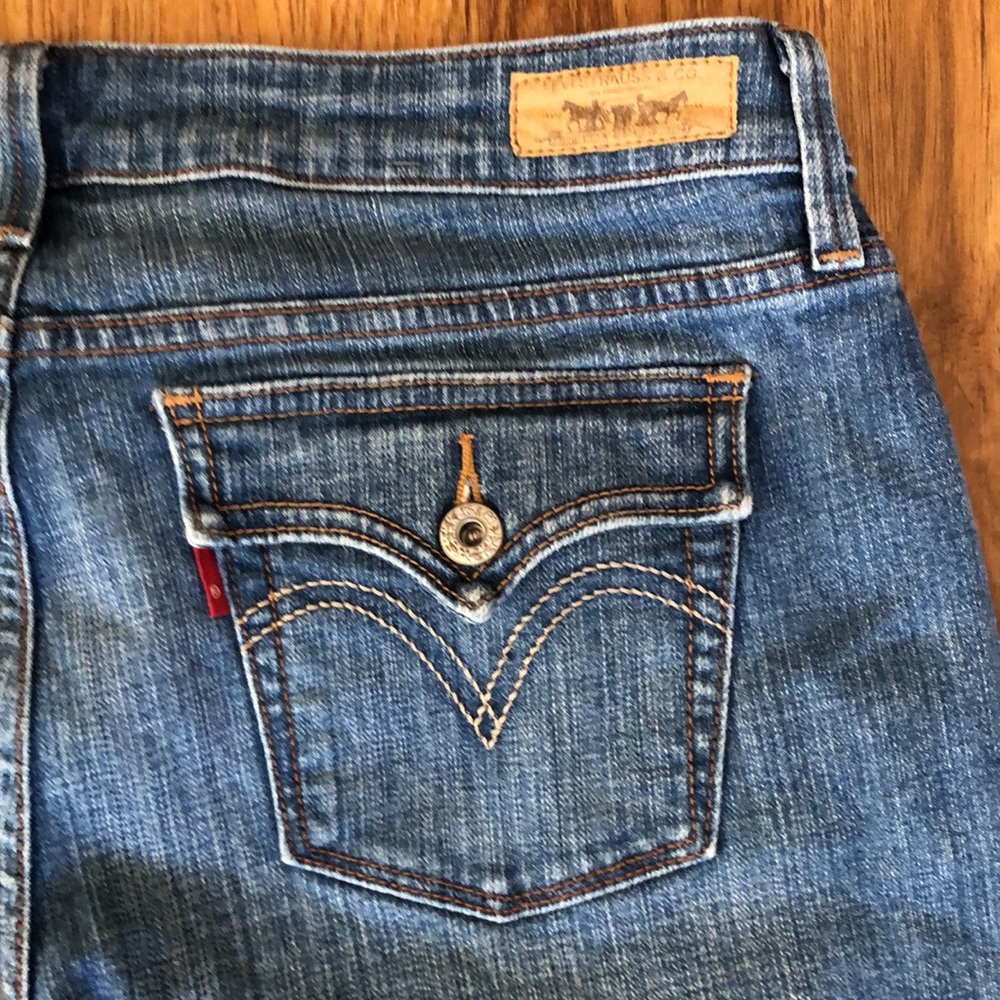 Womens Levi’s Low Boot Cut 545 Jeans size 12 Medium